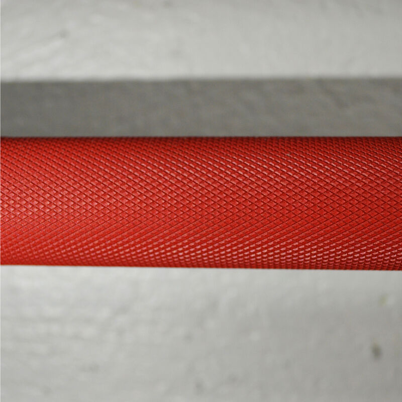 Barra Olímpica 20 Kg Cerakote Premium Class Red Pullso Fitness