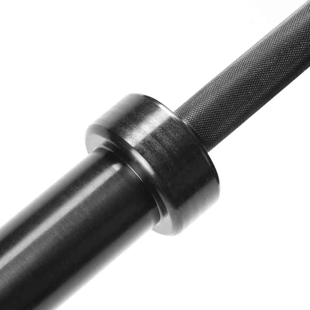 Barra Olímpica 20 Kg Zinc Negro Pullso Fitness