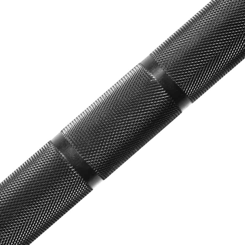 Barra Ol mpica 20 Kg Zinc Negro Pullso Fitness