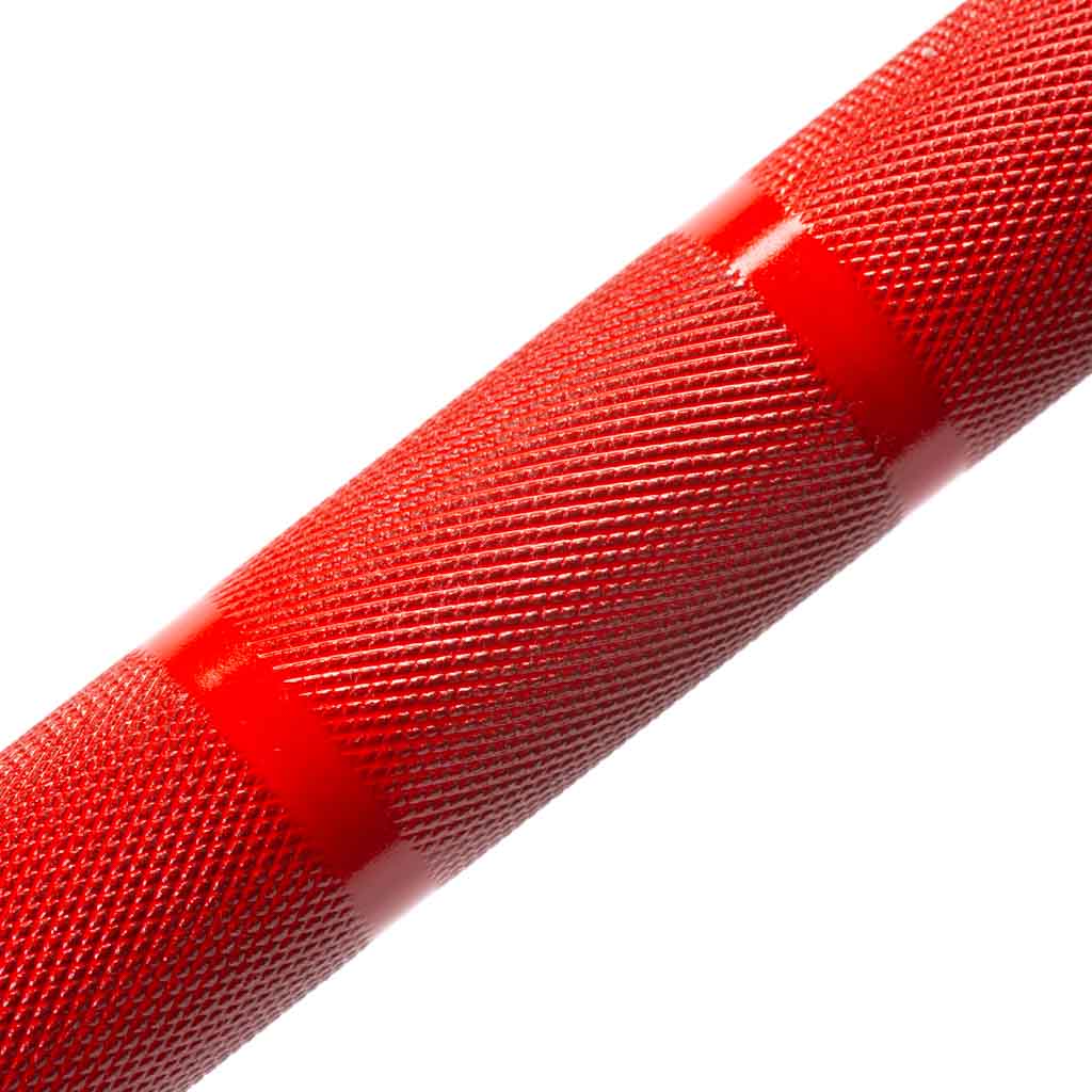 Barra Olímpica 20 Kg Cerakote Premium Class Red Pullso Fitness