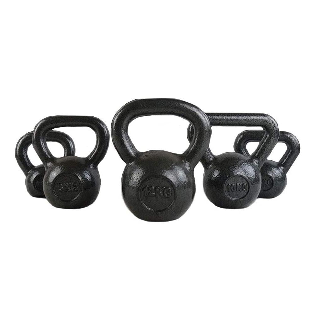 Pesa Rusa Kettlebell 6 Kg Fitness Entrenamiento Negro