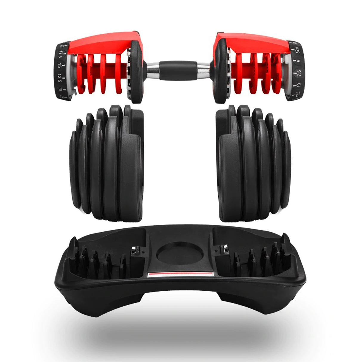 Mancuerna Ajustable 24Kg Pullso Fitness