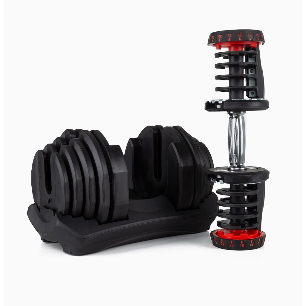 Mancuernas Ajustables 40Kg Pullso Fitness (Par)