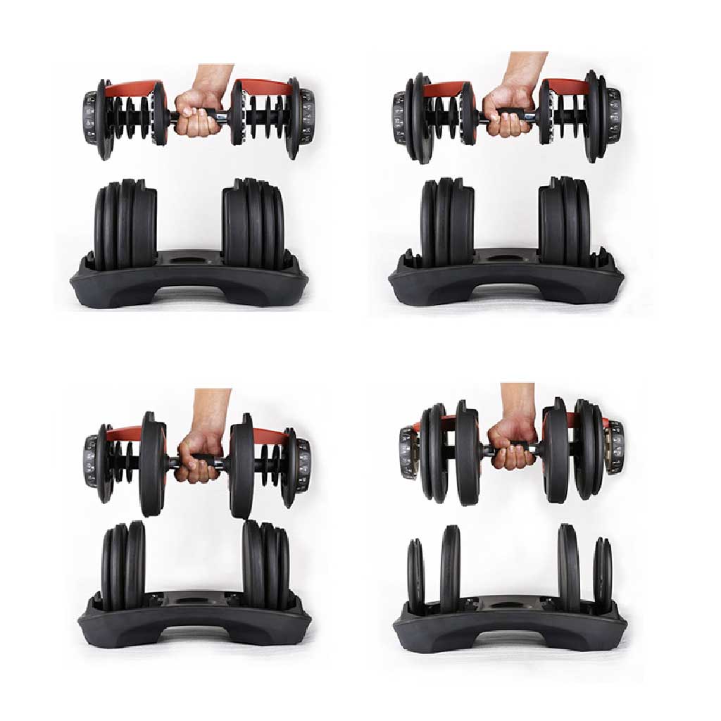 Mancuerna Ajustable 24Kg Pullso Fitness