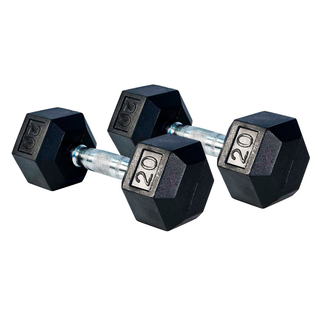 Mancuernas hexagonales 20 kg cheap