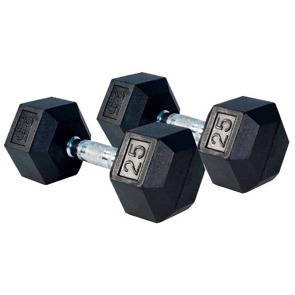 Mancuerna Hexagonal 25Kg (Par)