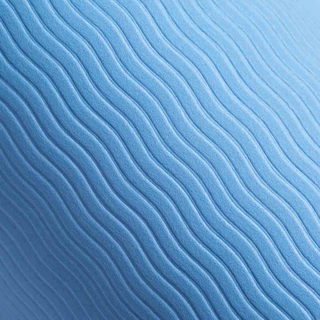 Mat de Yoga TPE 6mm Celeste/Azul Pullso Fitness