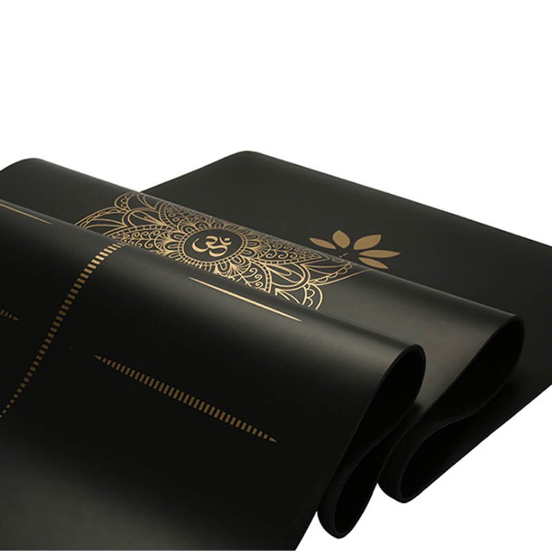 Mat de Yoga Gold Om PU 5,5MM Pullso Fitness