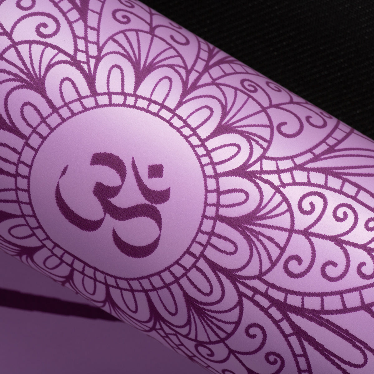 Mat de Yoga Violet Flower PU 5mm Pullso Fitness