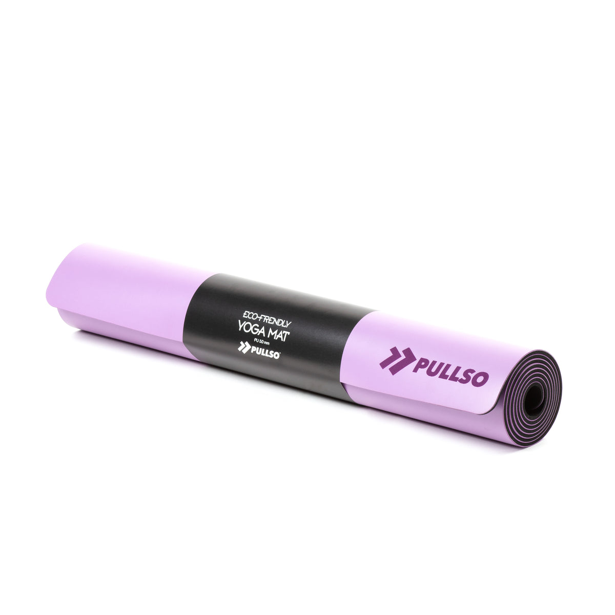 Mat de Yoga Violet Flower PU 5mm Pullso Fitness