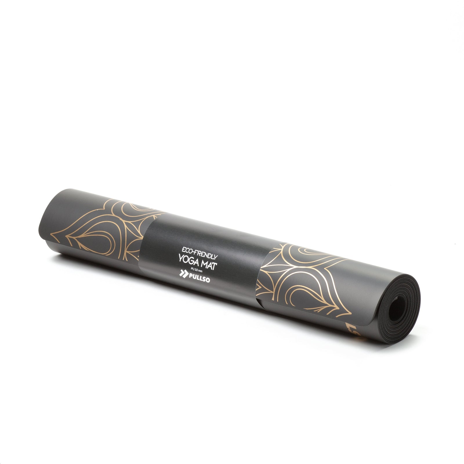 Mat de Yoga Gold Mandala PU 5,5MM Pullso Fitness