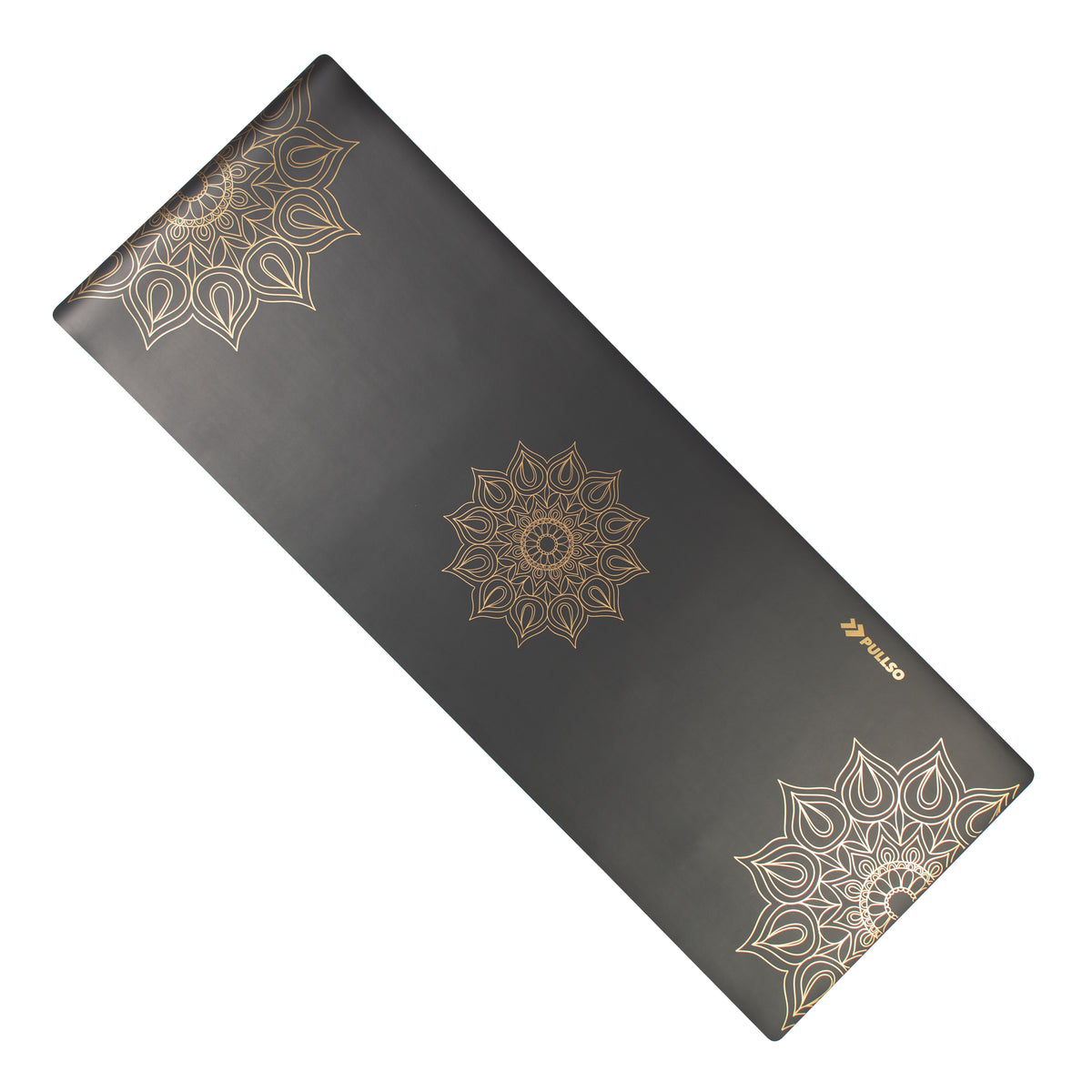 Mat de Yoga Gold Mandala PU 5,5MM Pullso Fitness