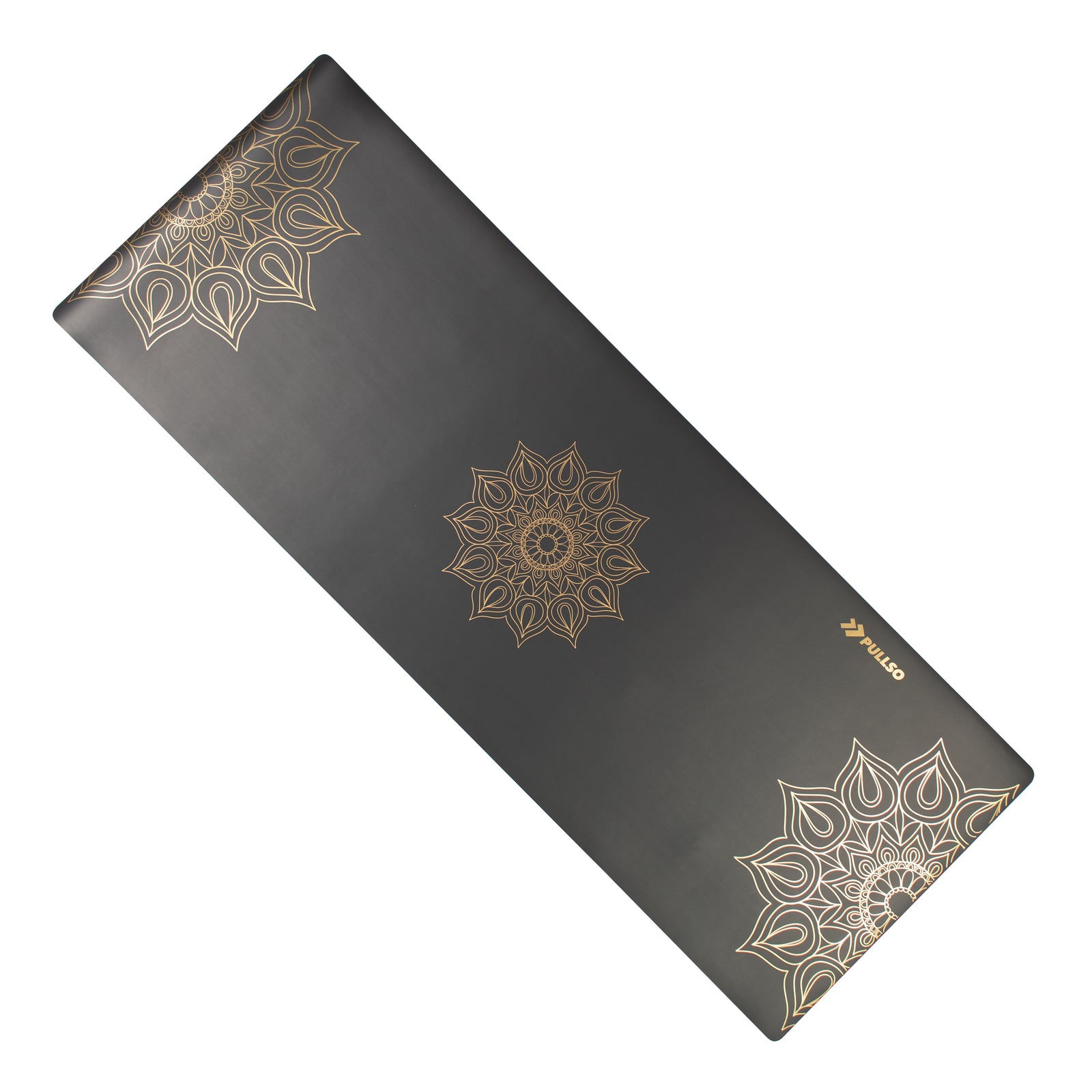 Mat de Yoga Gold Mandala PU 5,5MM Pullso Fitness