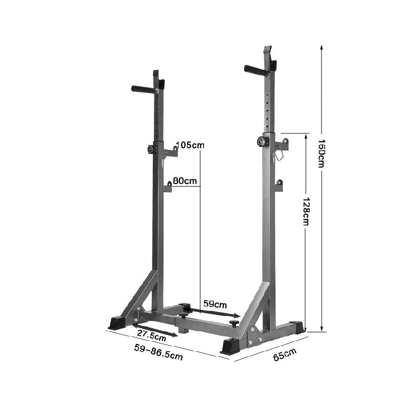 Squat Rack Multifuncional Ajustable Sentadilla