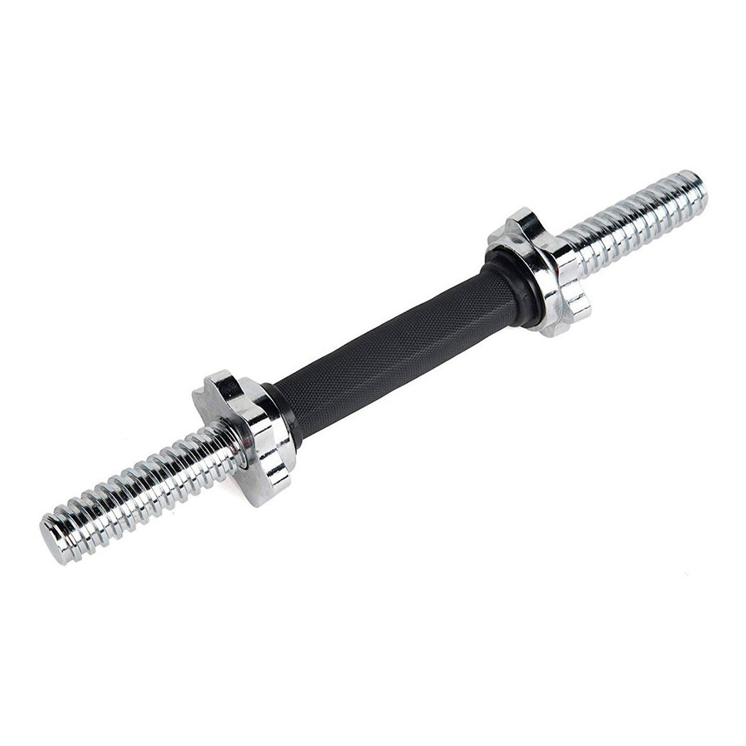 Barra Mancuerna Preolímpica Con Goma y Collarines (Unidad)