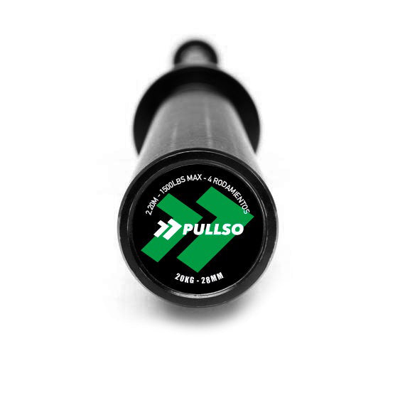 Barra Olímpica 20 Kg Hard Chromed Pullso Fitness