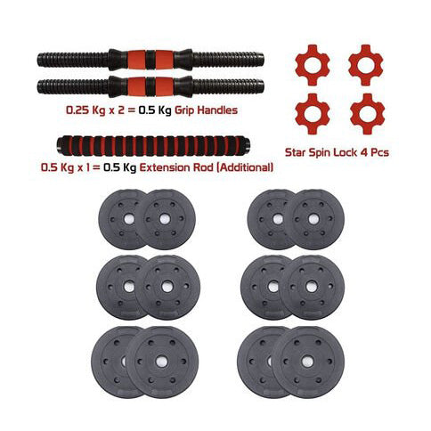 Set mancuerna ajustable 20 Kg