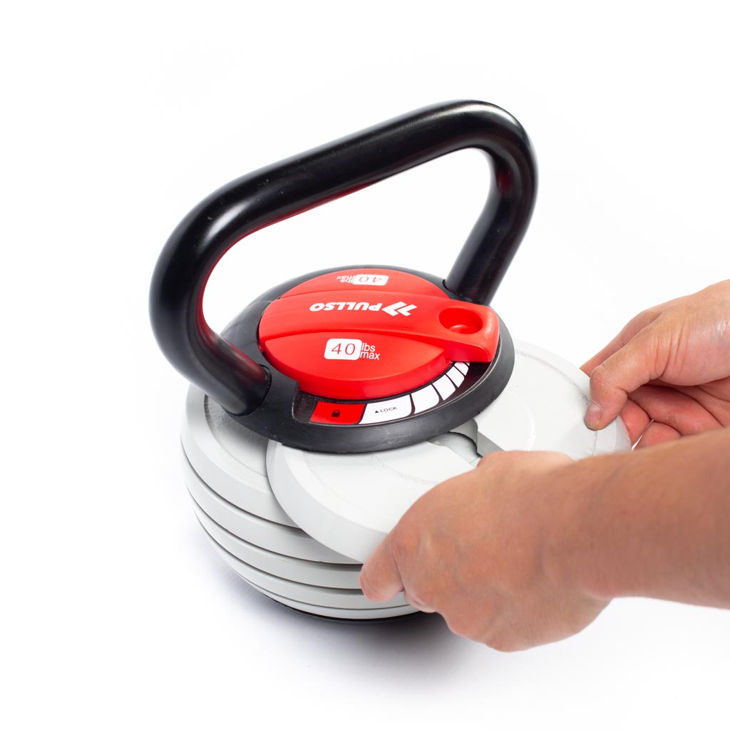 Kettlebell ajustable 40 Lbs Pullso Fitness