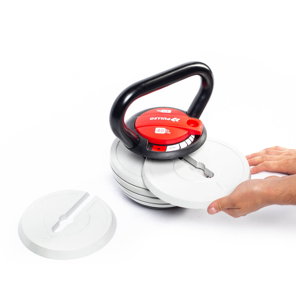 Kettlebell ajustable 40 Lbs Pullso Fitness