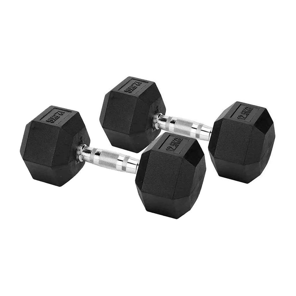 Mancuerna hexagonal 12,5Kg - Equipamiento Fitness 