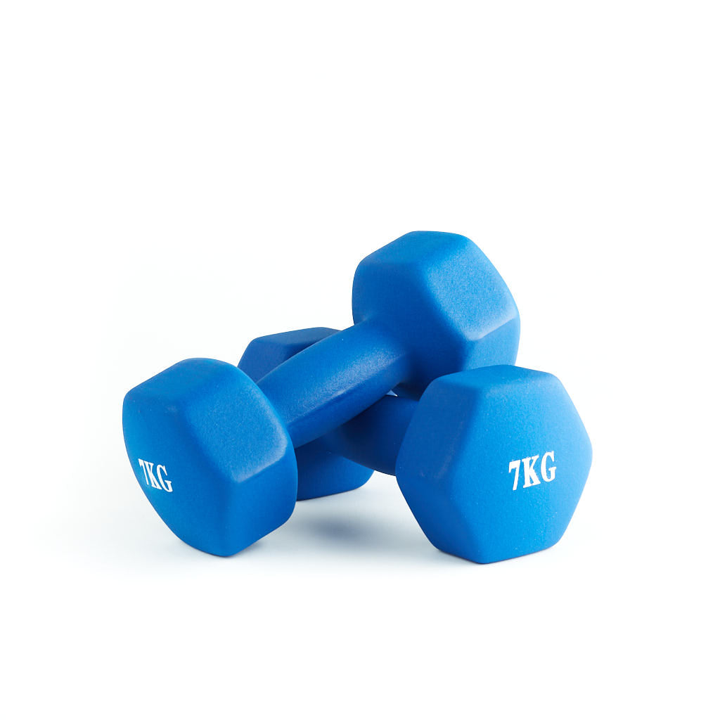 Pesas Para Tobillos HOMCOM Juego De Mancuernas Hexagonales