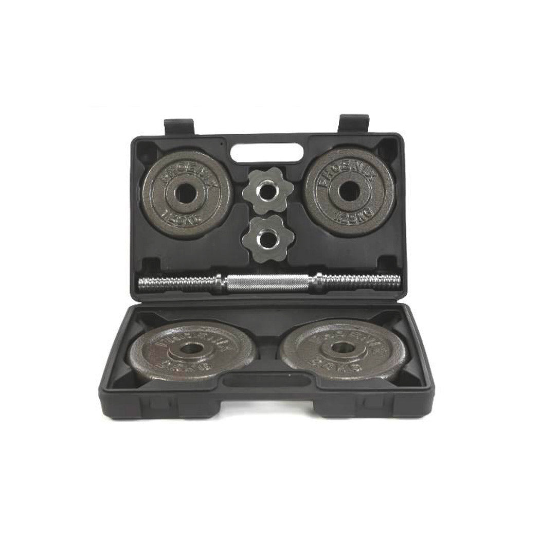 Set Mancuernas de Fierro 10 Kg